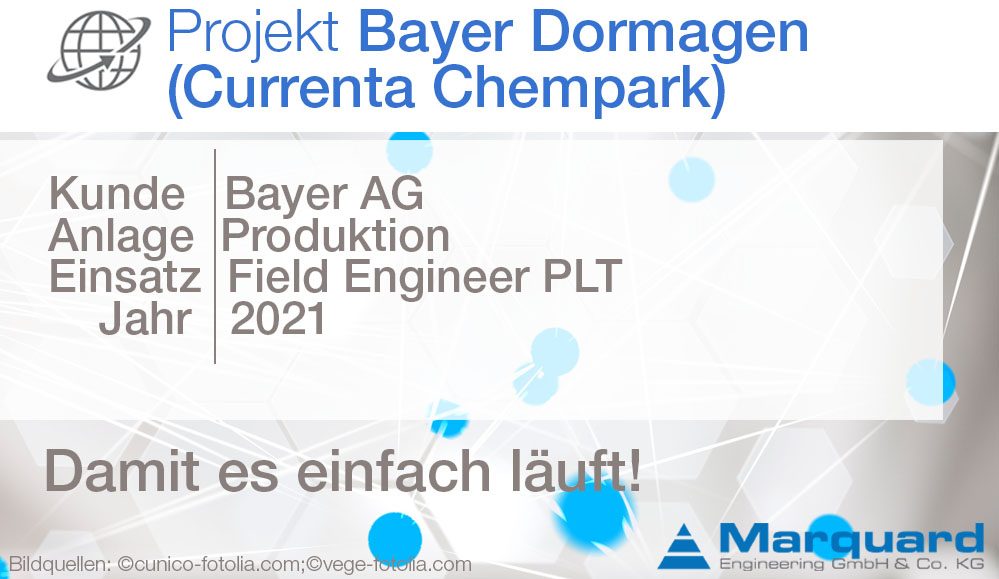 Projekt Bayer Dormagen (Currenta Chempark)