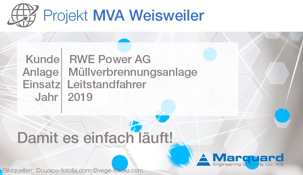 Projekt MVA Weisweiler