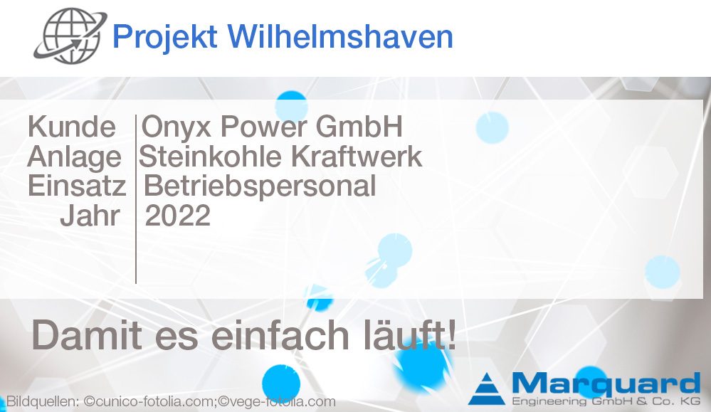 Projekt Steinkohle KW Wilhelmshafen